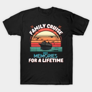 family cruise 2025 family matching cruise vacation party T-Shirt